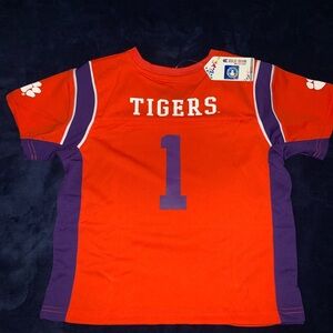 Colosseum Kids Orange and Purple Tigers Jersey